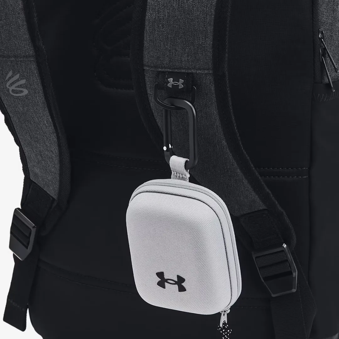 UNDER ARMOUR CURRY SPLASH BACKPACK BLACK JET GRAY FULL HEATHER