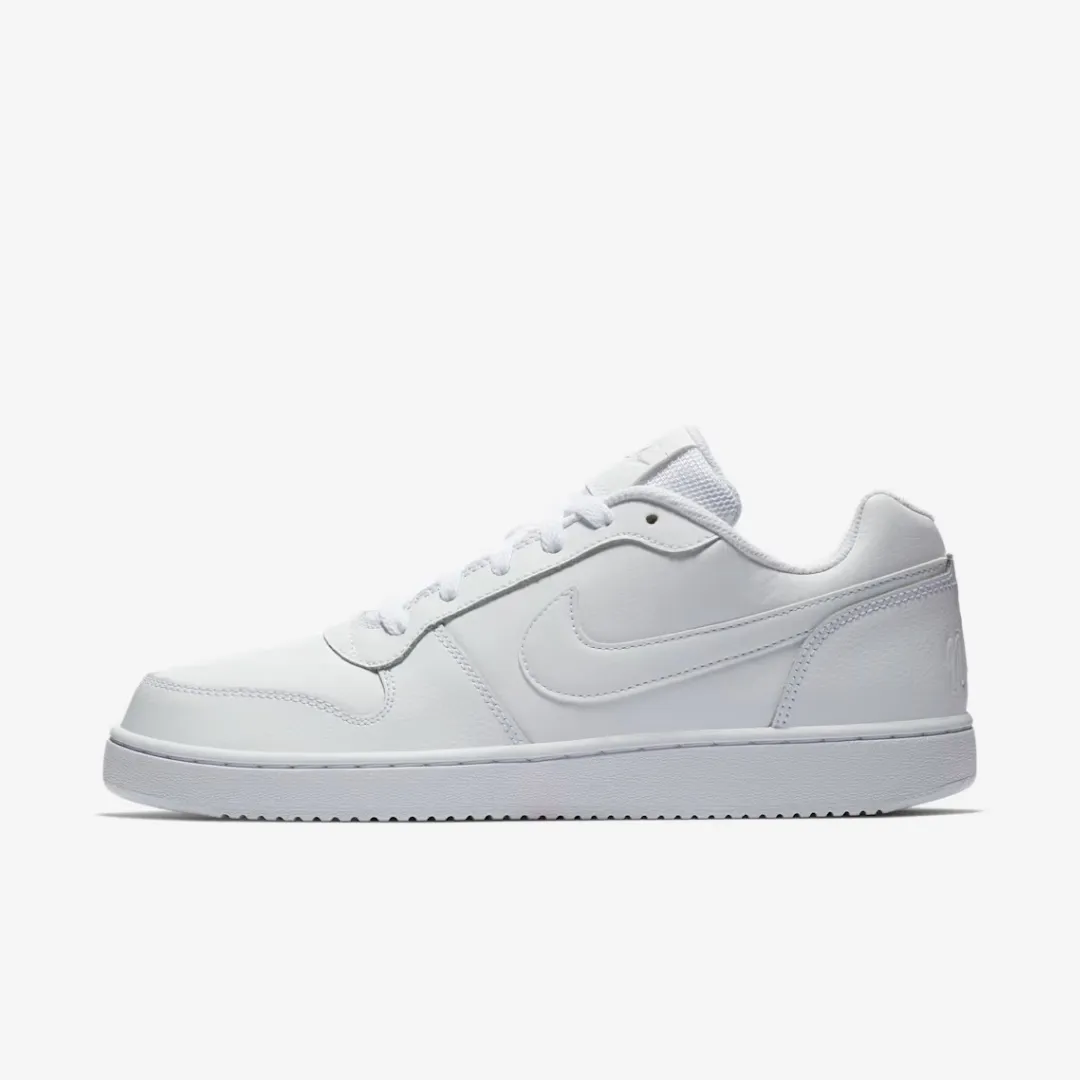 NIKE EBERNON LOW TRIPLE WHITE