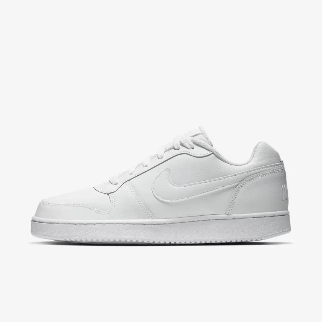 NIKE WOMEN'S EBERNON LOW TRIPLE WHITE
