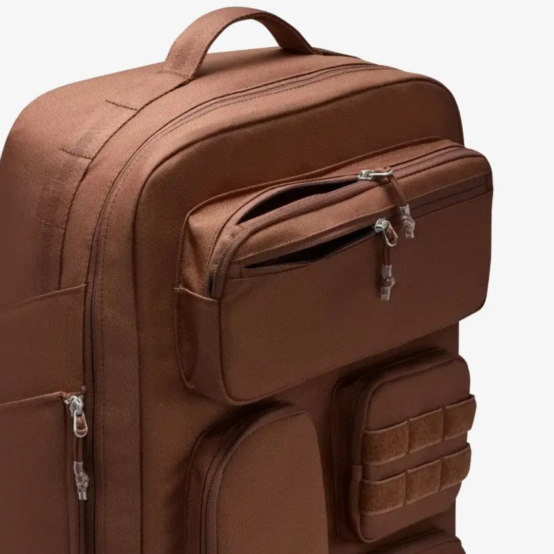 NIKE UTILITY ELITE BACKPACK 37L FAUNA BROWN