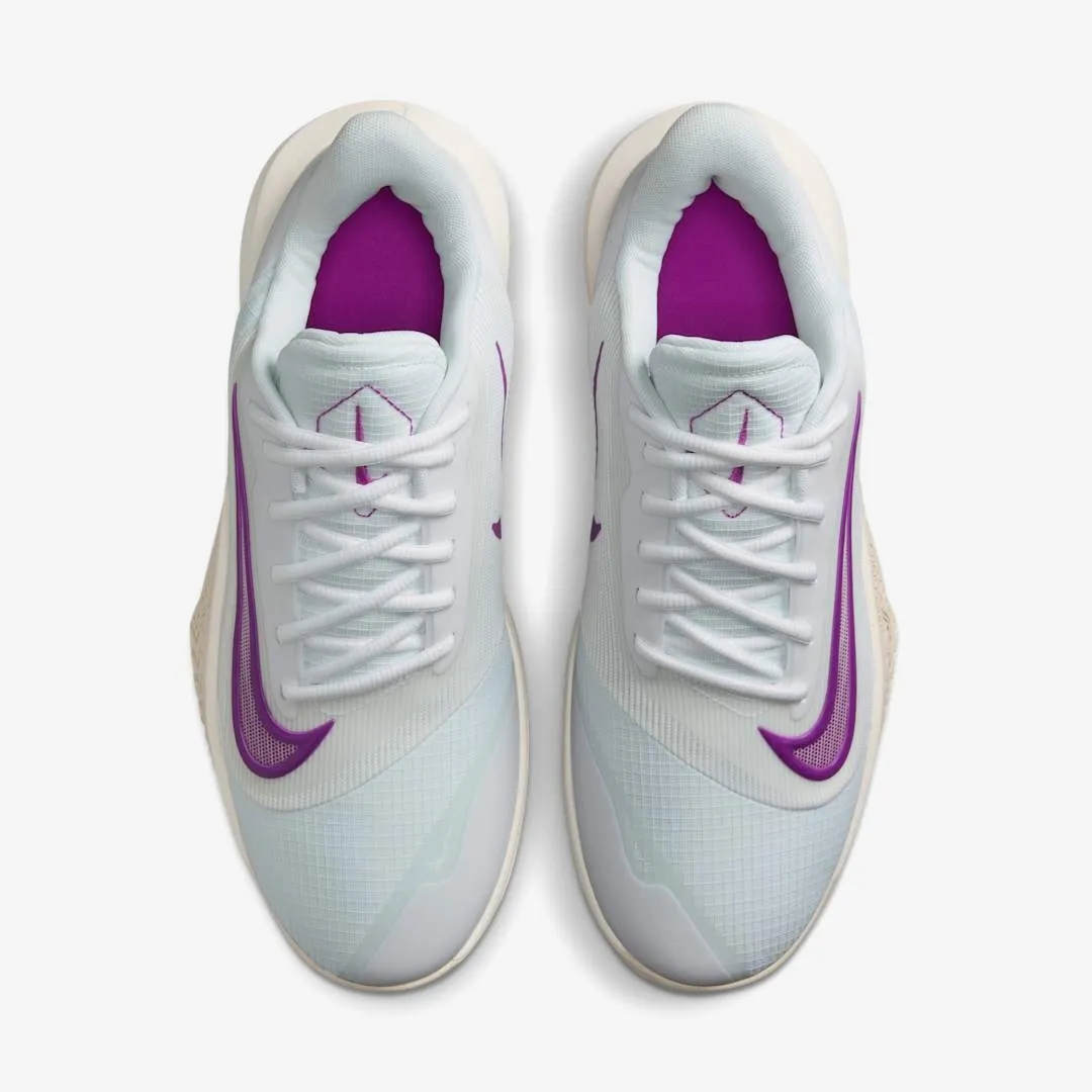 NIKE PRECISION 7 WHITE LIGHT OREWOOD BROWN VIVID PURPLE