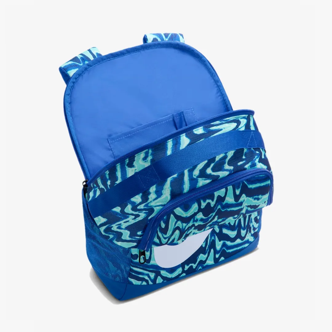 NIKE BRASILIA KIDS BACKPACK 18L GAME ROYAL BLEACHED TURQUOISE