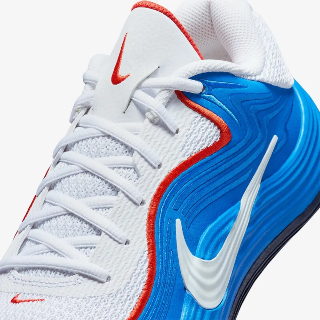NIKE PRECISION 8 LOW LIGHT PHOTO BLUE WHITE