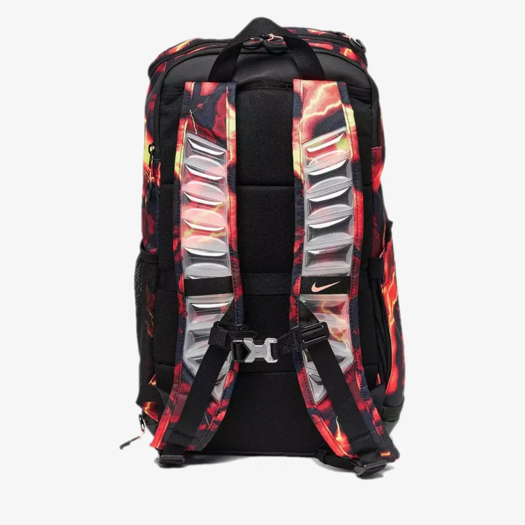 NIKE VARSITY ELITE BACKPACK AOP RED ORANGE BLACK