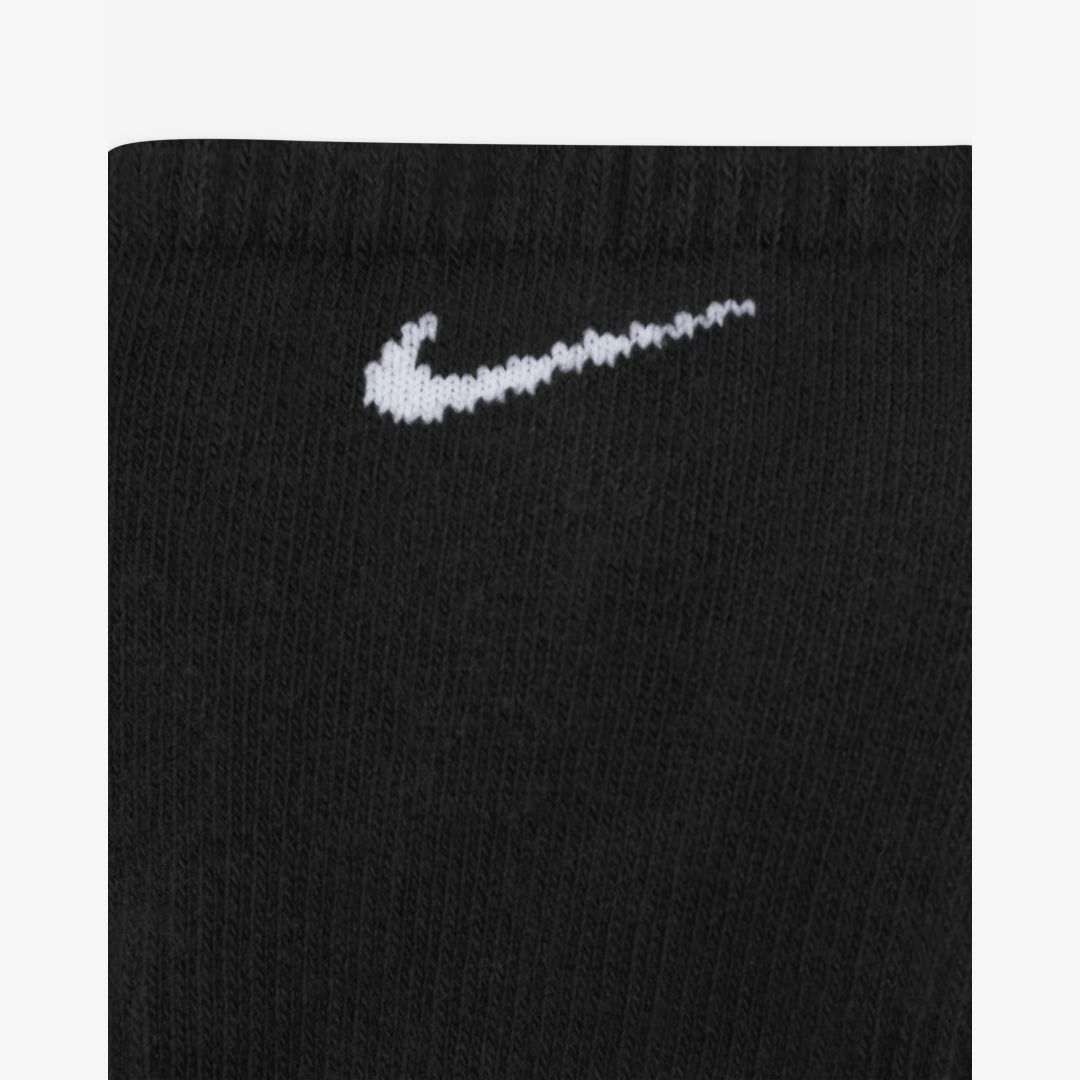 NIKE EVERYDAY PLUS CUSHION TRAINING NO-SHOW SOCKS BLACK (3 PAIRS)